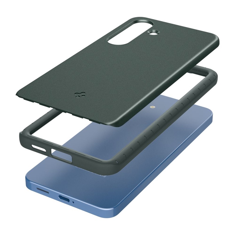 Spigen Thin Fit Mag MagSafe - Etui do Samsung Galaxy S25 (Abyss Green)