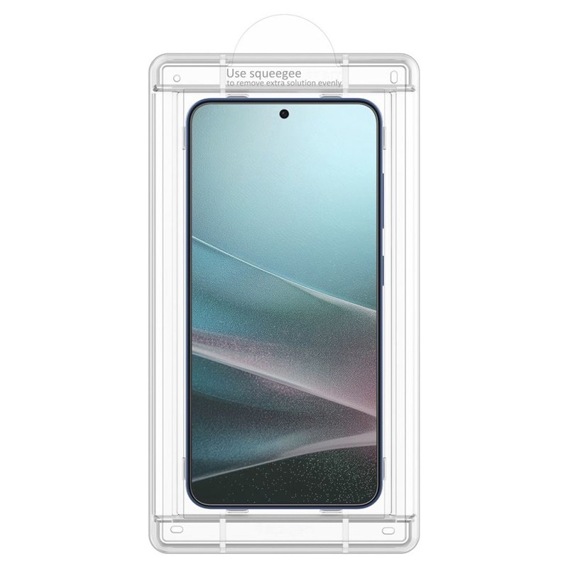 Spigen Elite Shield EZ Fit HD - Szkło hybrydowe do Samsung Galaxy S25+ (Przezroczysty)