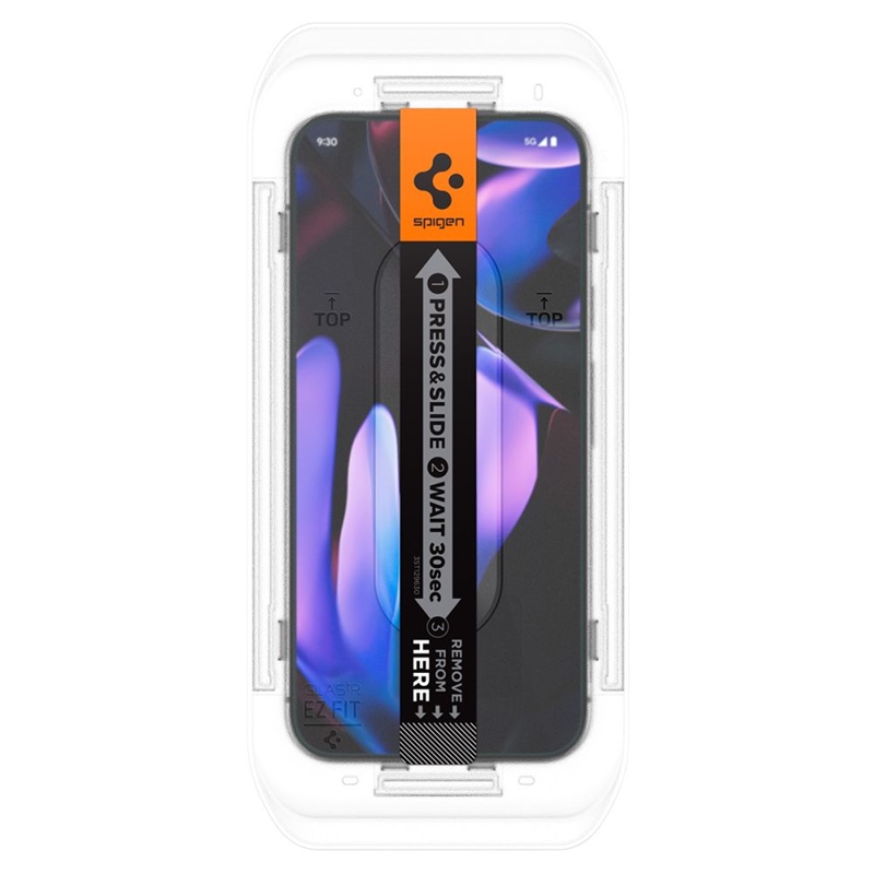 Spigen GLAS.TR EZ FIT Privacy 2-Pack - Szkło hartowane z filtrem prywatyzującym do Google Pixel 9 Pro XL 2 szt