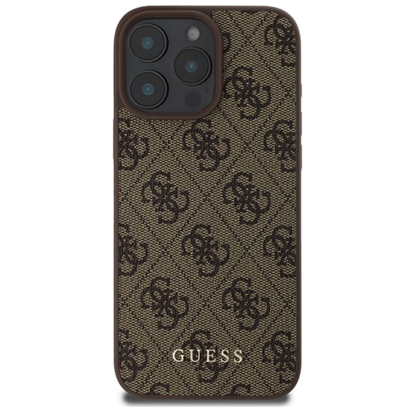 Guess 4G Classic - Etui iPhone 16 Pro Max (brązowy)