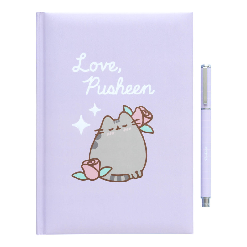 Pusheen - Zestaw notatnik A5 + długopis z kolekcji Moments