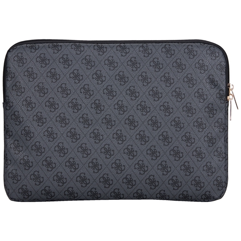 Guess 4G Zipper Pocket Triangle Logo Sleeve - Etui na notebooka 14" (czarny)