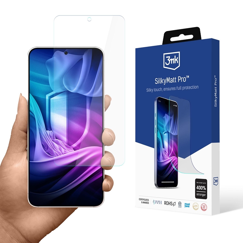 3mk Silky Matt Pro - Matowa folia ochronna do Samsung Galaxy S25 Edge