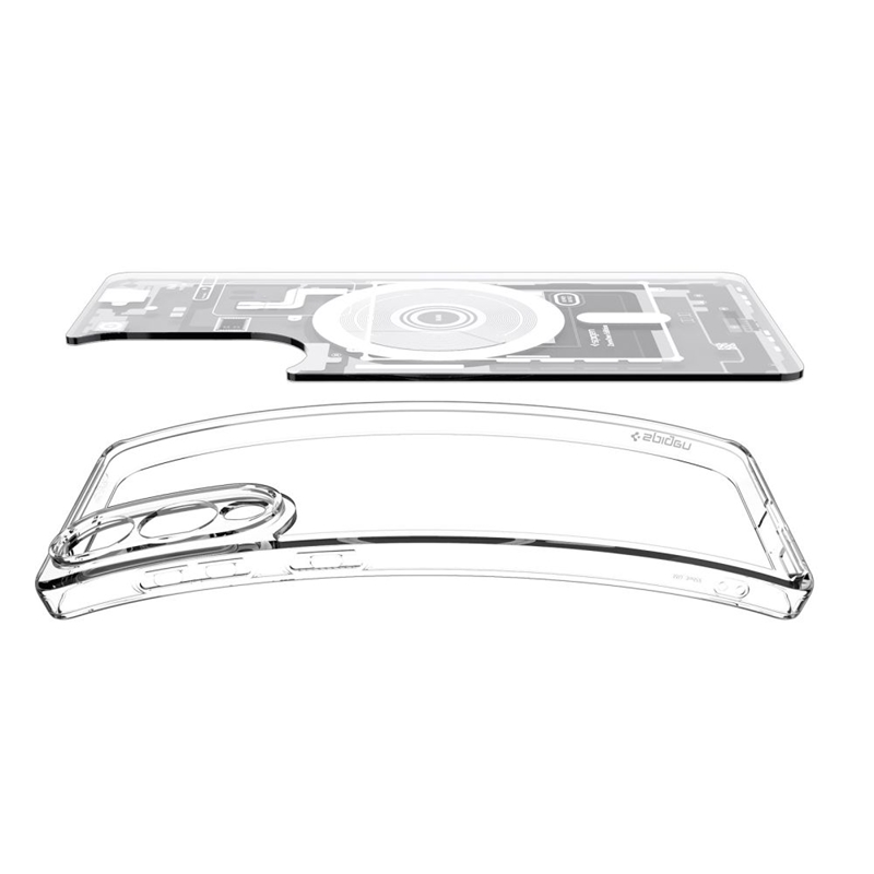 Spigen Ultra Hybrid Mag MagSafe - Etui do Samsung Galaxy S25 Edge (Zero One White)