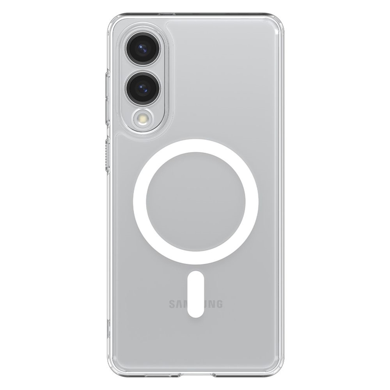Spigen Ultra Hybrid Mag MagSafe - Etui do Samsung Galaxy S25 Edge (Clear / White)