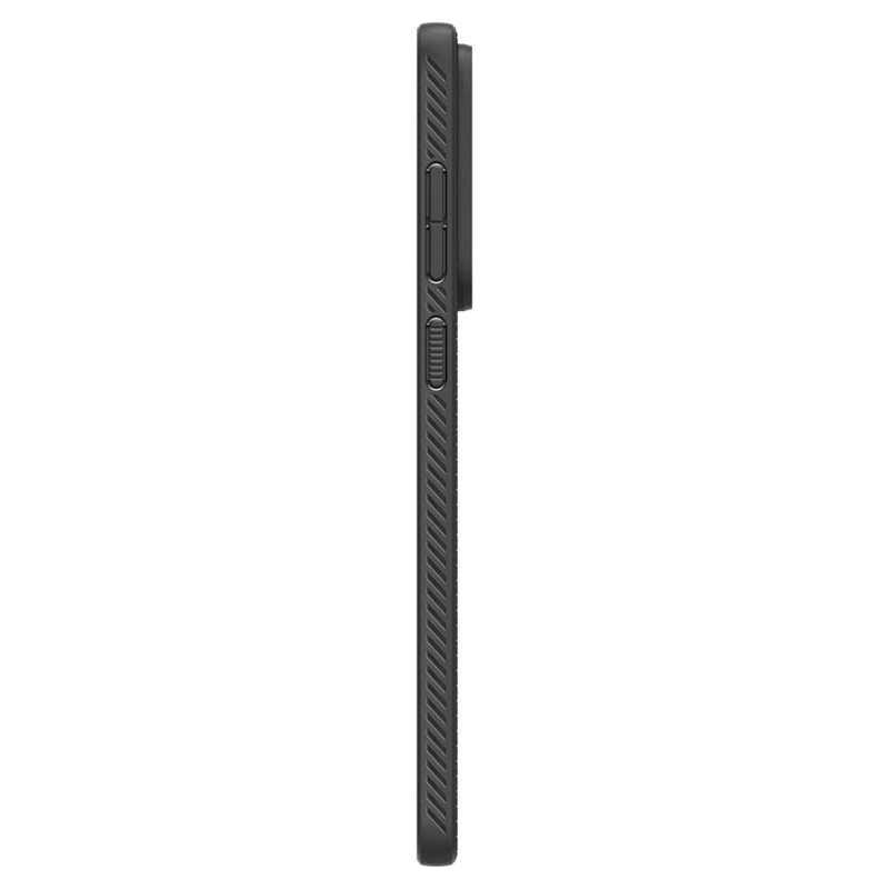 Spigen Liquid Air - Etui do Samsung Galaxy S25 Edge (Matte Black)