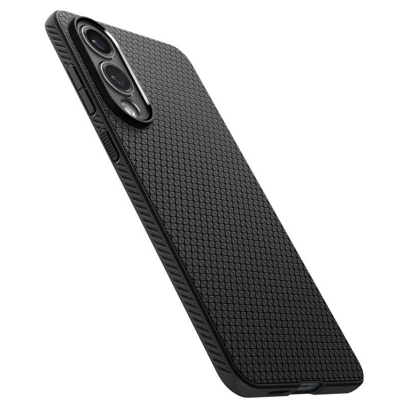 Spigen Liquid Air - Etui do Samsung Galaxy S25 Edge (Matte Black)