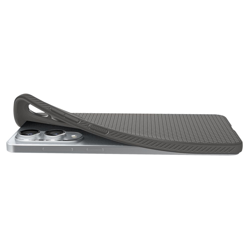 Spigen Liquid Air - Etui do Samsung Galaxy S25 Edge (Marble Grey)
