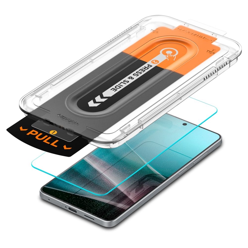 Spigen GLAS.TR EZ Fit Pro - Szkło hartowane do Samsung Galaxy S25 Edge