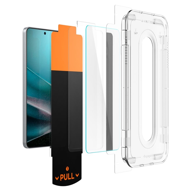 Spigen GLAS.TR EZ Fit Pro - Szkło hartowane do Samsung Galaxy S25 Edge