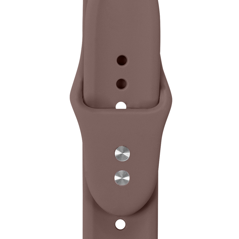 Crong Liquid - Pasek do Apple Watch 44/45/46/49 mm (brązowy)