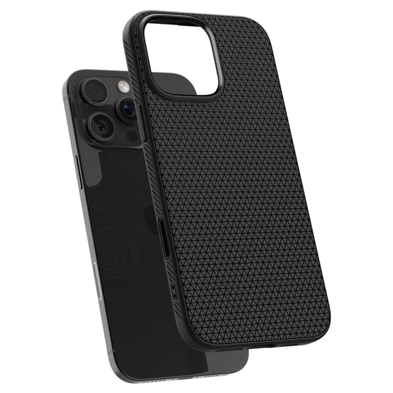 Spigen Liquid Air T Mag MagSafe - Etui do iPhone 16 Pro Max (Matte Black)