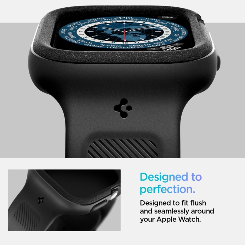 Spigen Vault Pro - Pasek z obudową do Apple Watch 10 42 mm (Matte Black)