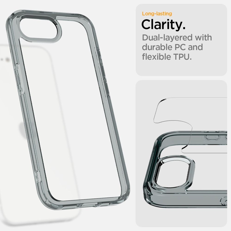 Spigen Ultra Hybrid - Etui do iPhone 16e (Space Crystal)