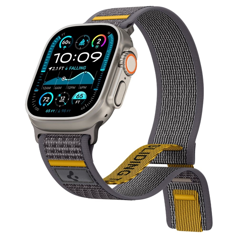 Spigen Athlex Air - Pasek do Apple Watch 44/45/46/49 mm (Active Gray)