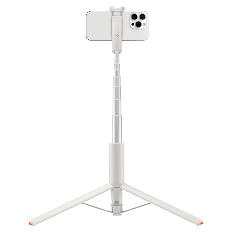 Spigen S541W Bluetooth Selfie Stick Tripod - Statyw na smartfon / uchwyt selfie stick (Dune Beige)