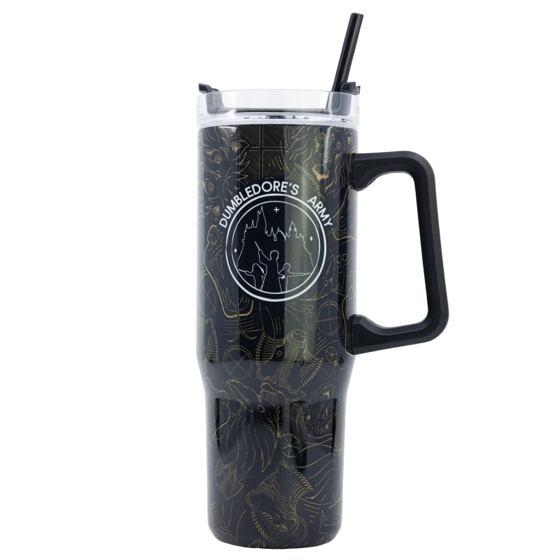 Harry Potter - Kubek termiczny ze stali nierdzewnej XL Rambler z kolekcji Golden Magic 940 ml