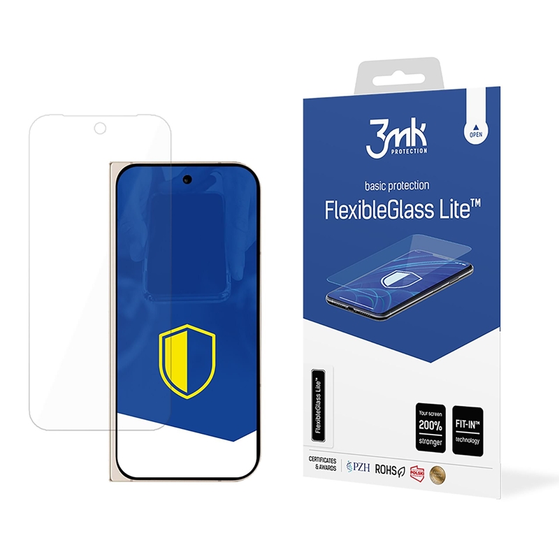 3mk FlexibleGlass Lite - Szkło hybrydowe do Google Pixel 9 Pro Fold (front)