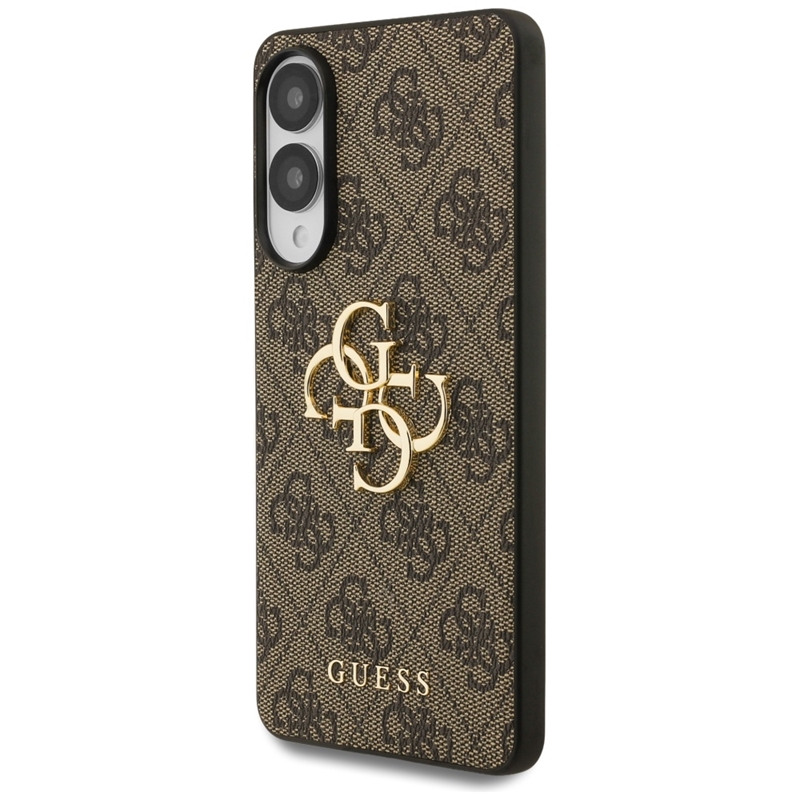 Guess Big 4G Logo Classic Logo - Etui do Samsung Galaxy S25 Edge (brązowy)