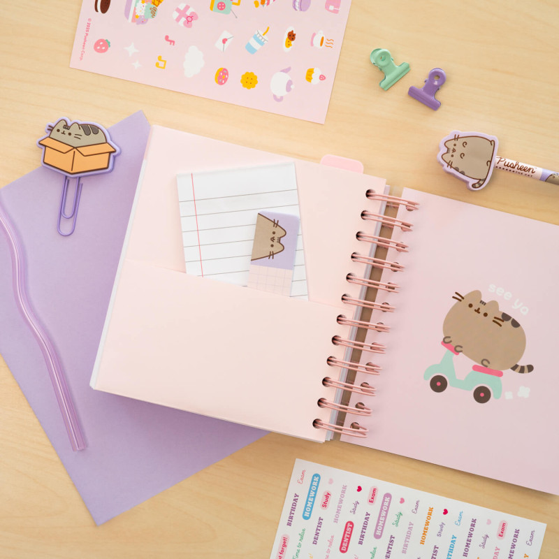 Pusheen - Kalendarz / Planner dzienny 2025/2026