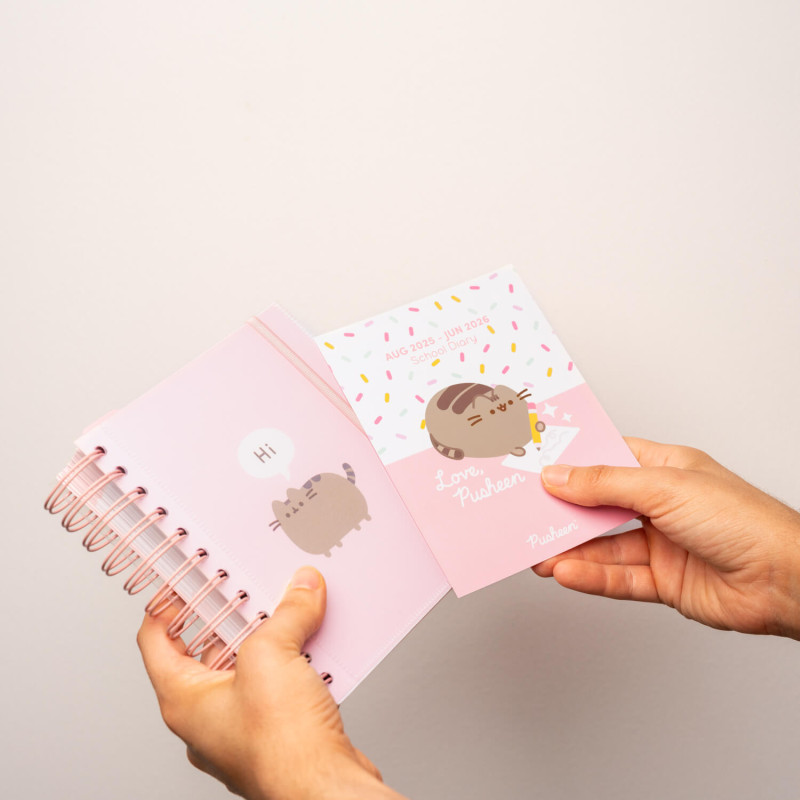 Pusheen - Kalendarz / Planner dzienny 2025/2026