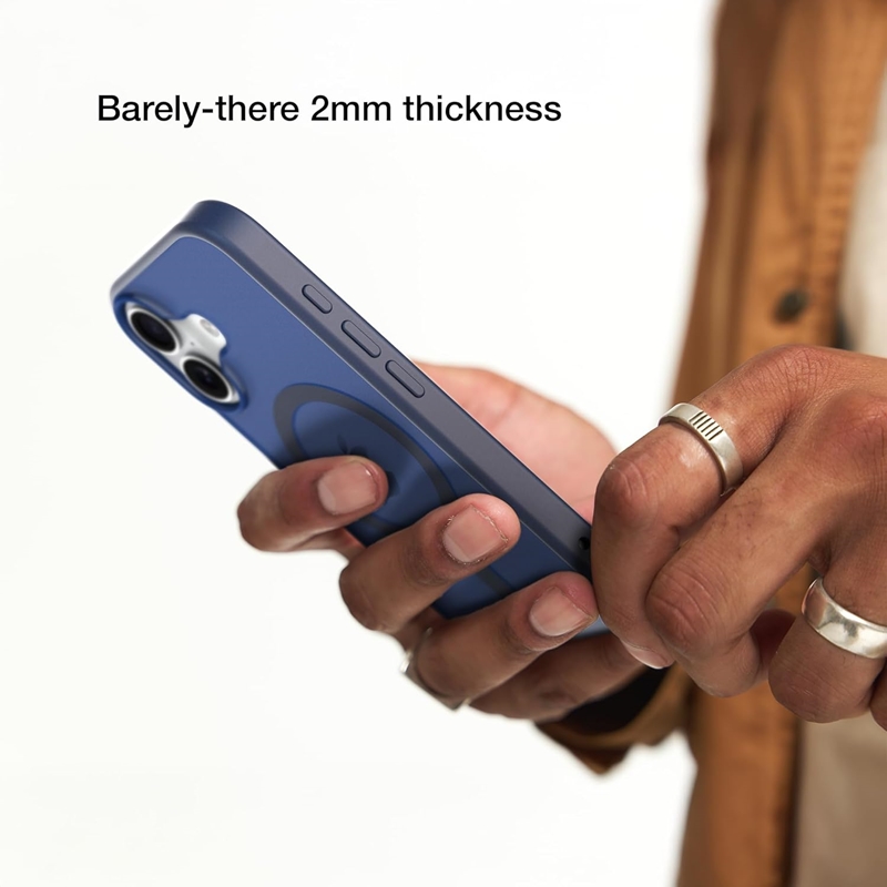 Incase Slim Case MagSafe - Etui iPhone 16 (Deep Space Blue)