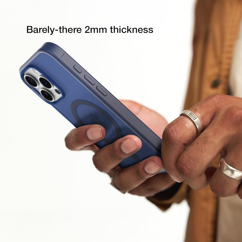 Incase Slim Case MagSafe - Etui iPhone 16 Pro (Deep Space Blue)