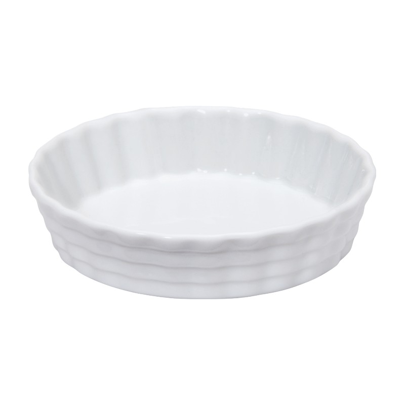 Küchenprofi Burgund - Minibrytfanna porcelanowa / naczynie do zapiekania okrągłe, średnica 13 cm