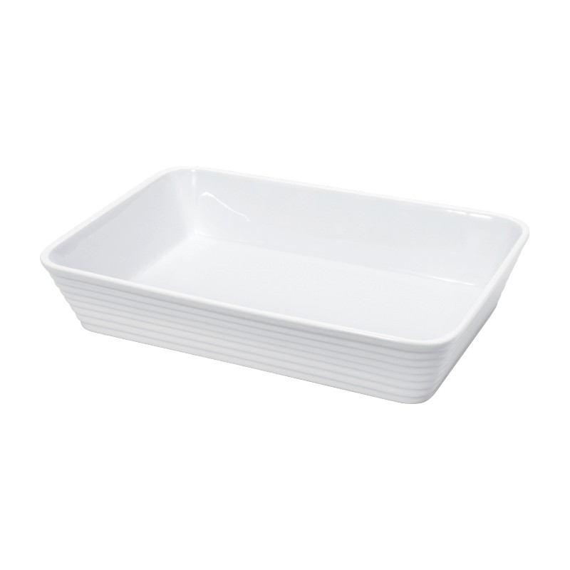 Küchenprofi Burgund - Brytfanna porcelanowa / naczynie do zapiekania prostokątne 20×12×6 cm