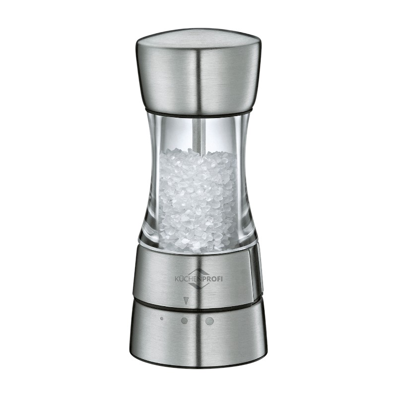 Küchenprofi Monaco - Młynek do pieprzu lub soli z ceramicznym mechanizmem mielącym 14×6 cm