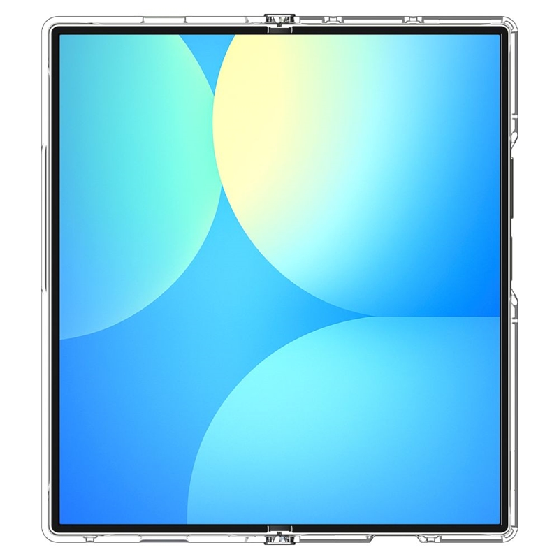 Spigen Ultra Hybrid Pro Mag MagSafe - Etui do Samsung Galaxy Z Fold 7 (Clear/White)