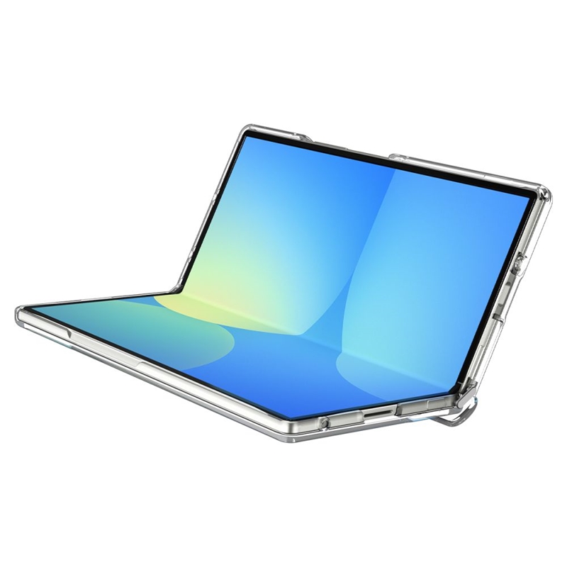 Spigen Ultra Hybrid Pro Mag MagSafe - Etui do Samsung Galaxy Z Fold 7 (Clear/White)
