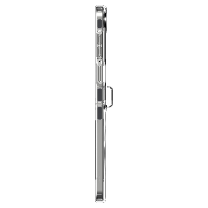 Spigen Ultra Hybrid Pro Mag MagSafe - Etui do Samsung Galaxy Z Flip 7 (Clear/White)