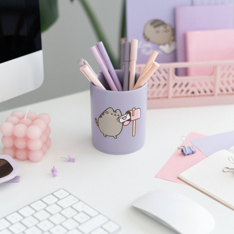 Pusheen - Przybornik / organizer ceramiczny na biurko z kolekcji Moments