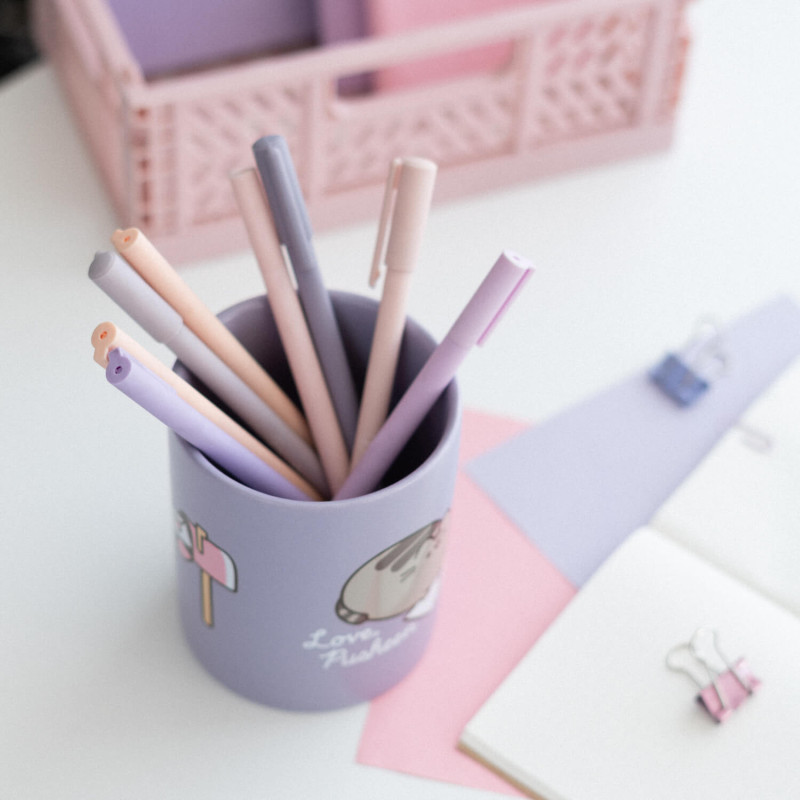 Pusheen - Przybornik / organizer ceramiczny na biurko z kolekcji Moments