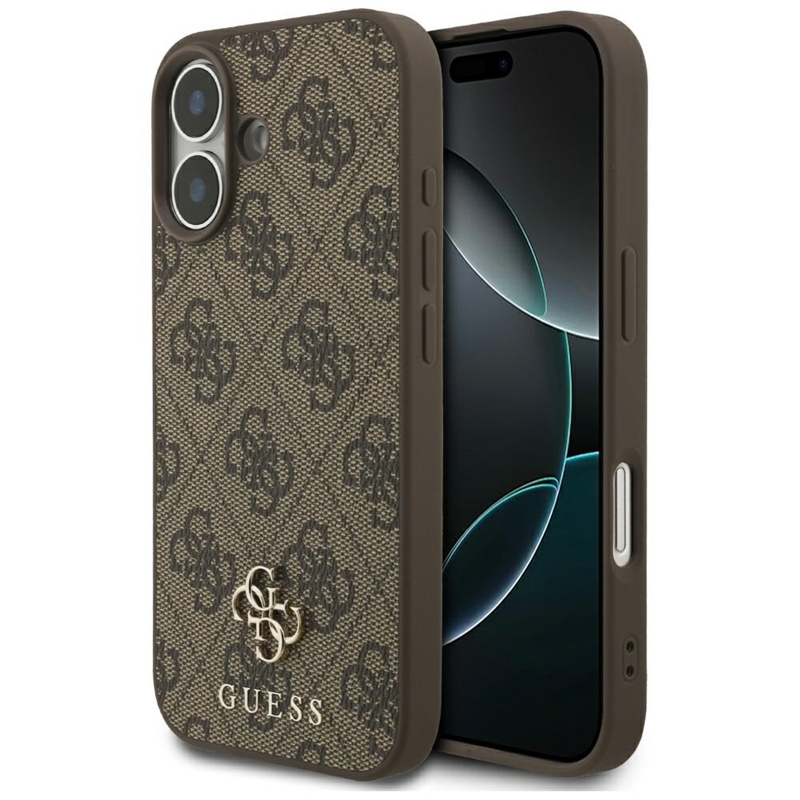 Guess 4G Small 4G and Classic MagSafe - Etui do iPhone 17 (brązowy)