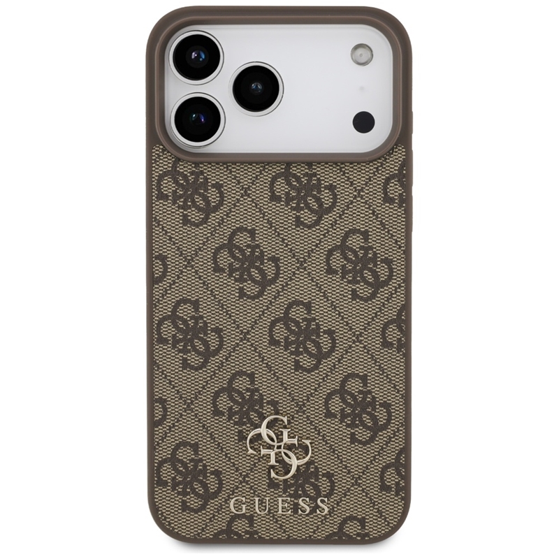 Guess 4G Small 4G and Classic MagSafe - Etui do iPhone 17 Pro Max (brązowy)