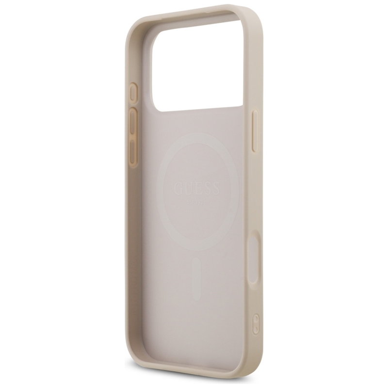Guess 4G Small 4G and Classic MagSafe - Etui do iPhone 17 Pro Max (różowy)