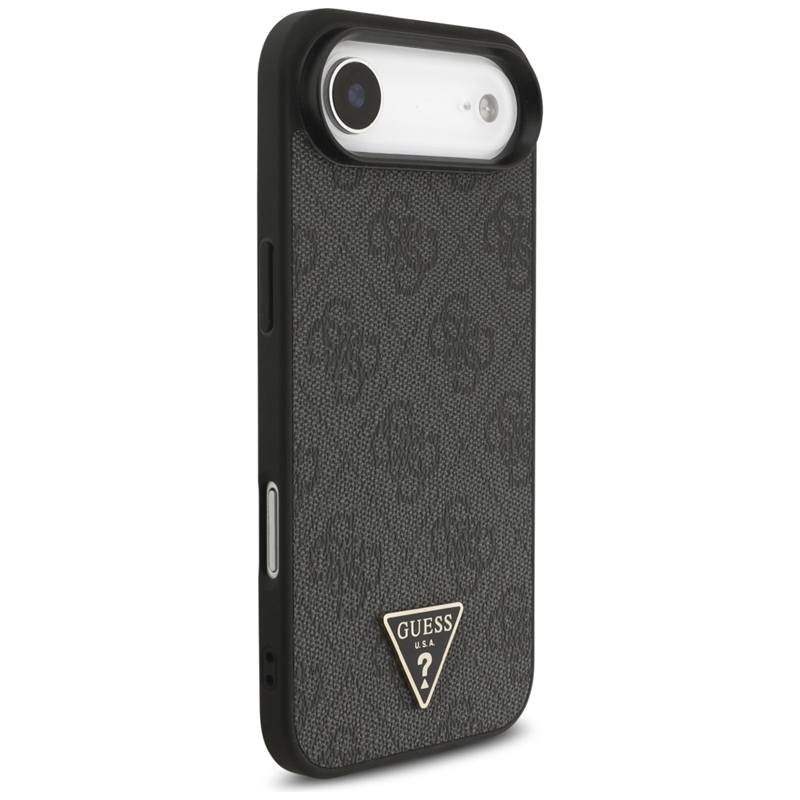 Guess 4G Strap Triangle Logo MagSafe - Etui do iPhone 17 Air (czarny)
