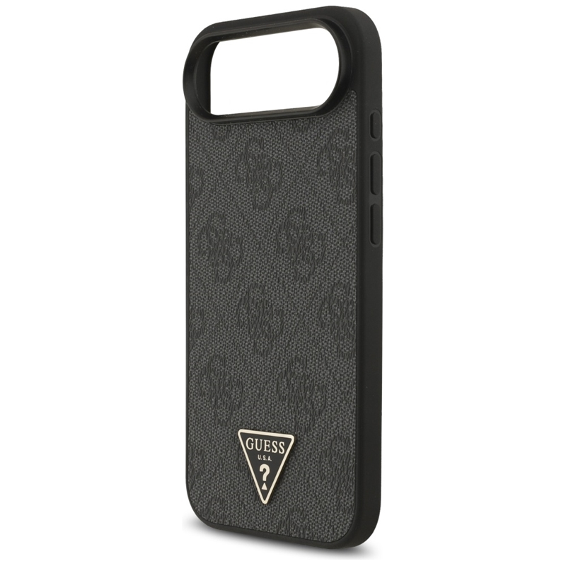 Guess 4G Strap Triangle Logo MagSafe - Etui do iPhone 17 Air (czarny)
