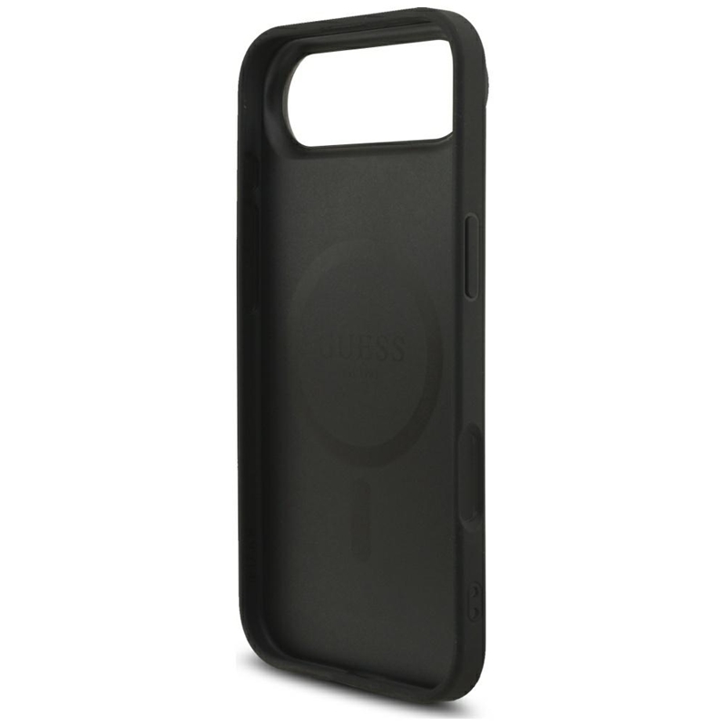 Guess 4G Strap Triangle Logo MagSafe - Etui do iPhone 17 Air (czarny)