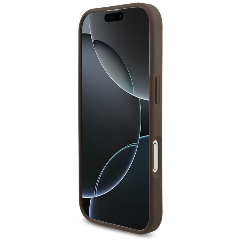 Guess 4G Big Logo - Etui iPhone 17 (brązowy)