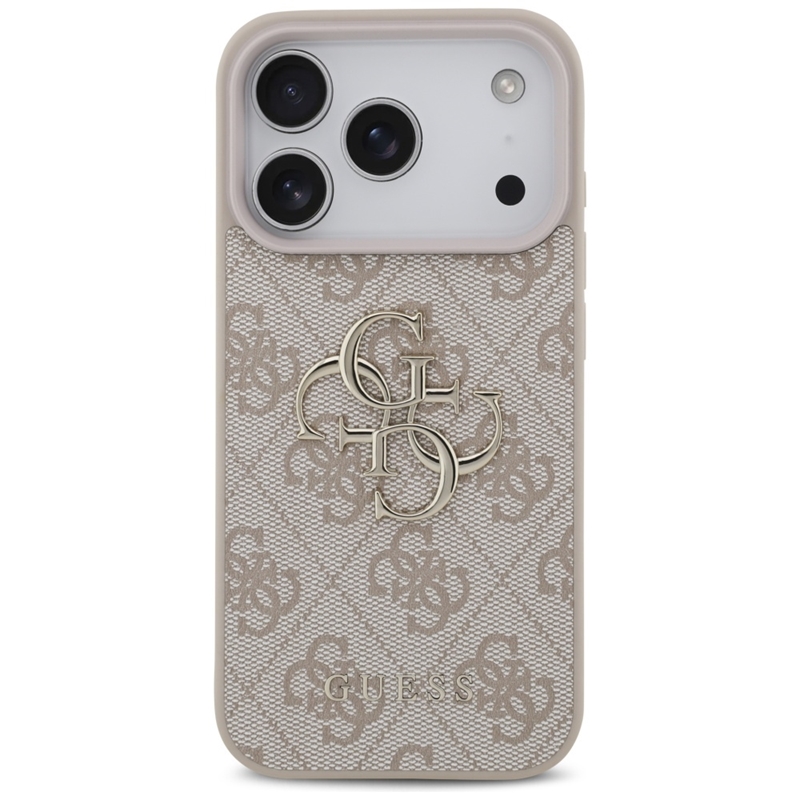 Guess 4G Big Logo - Etui iPhone 17 Pro (różowy)