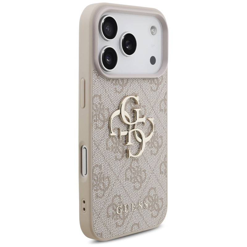 Guess 4G Big Logo - Etui iPhone 17 Pro (różowy)