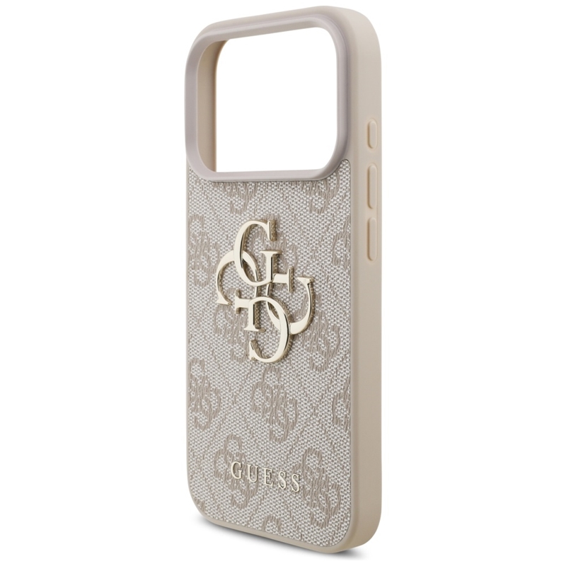 Guess 4G Big Logo - Etui iPhone 17 Pro (różowy)