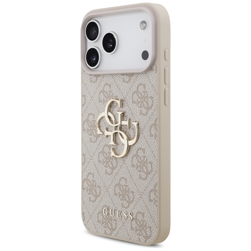 Guess 4G Big Logo - Etui iPhone 17 Pro Max (różowy)