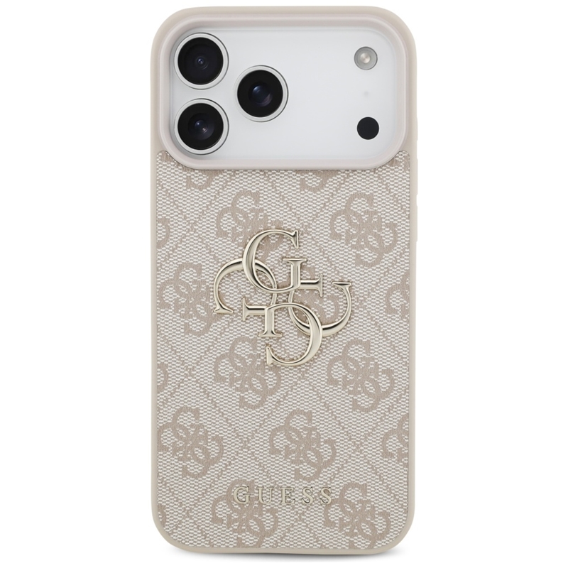 Guess 4G Big Logo - Etui iPhone 17 Pro Max (różowy)