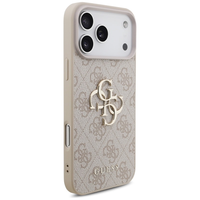 Guess 4G Big Logo - Etui iPhone 17 Pro Max (różowy)