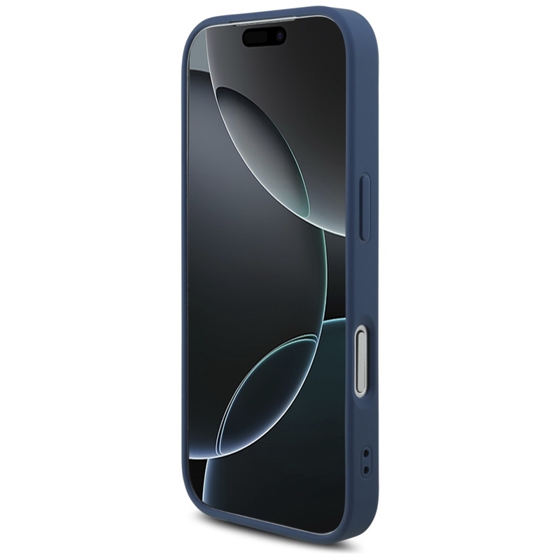 Guess 4G Big Logo - Etui iPhone 17 Pro (niebieski)