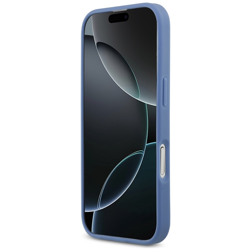 Guess 4G Big Logo - Etui iPhone 17 (niebieski)